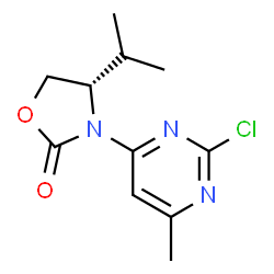 (S)-3-(2-氯-6-甲基-4-嘧啶基)-4-异丙基-2-噁唑烷酮图片