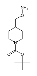 4-aminooxymethyl-piperidine-1-carboxylic acid tert-butyl ester Structure