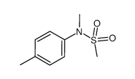 N-(p-tolyl)-N-methylmethanesulfonamide Structure