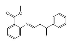 methyl 2-(3-phenylbutylideneamino)benzoate Structure