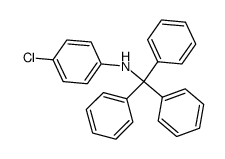 4-chloro-N-trityl-aniline Structure