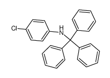 4-chloro-N-trityl-aniline结构式