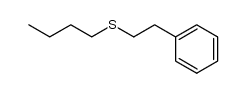 butyl-phenethyl sulfide结构式