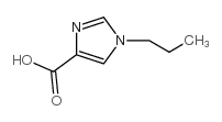 (9ci)-1-丙基-1H-咪唑-4-羧酸结构式