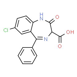 clorazepate结构式