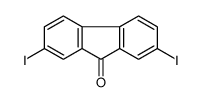 2,7-二碘-9H-芴-9-酮结构式