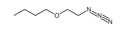 1-(2-azidoethoxy)butane Structure