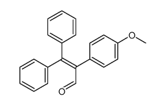 2-(4-Methoxyphenyl)-3,3-diphenylacrylaldehyde结构式