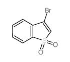 Benzo[b]thiophene,3-bromo-, 1,1-dioxide结构式