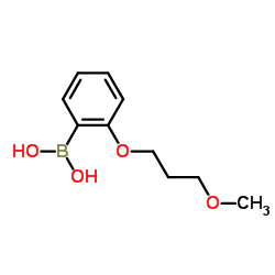 (3-(3-(4-Methylpiperazin-1-yl)propoxy)phenyl)boronic acid Structure