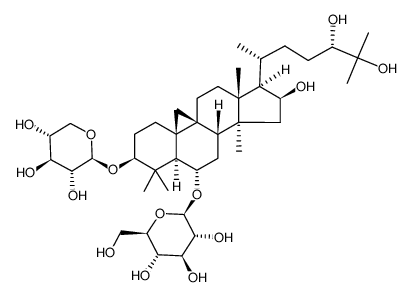 cyclocanthoside E结构式