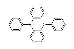 2-phenoxyphenyldiphenylphosphine结构式