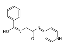 N-[2-oxo-2-(pyridin-4-ylamino)ethyl]benzamide Structure