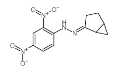Bicyclo[3.1.0]hexan-2-one,2-(2,4-dinitrophenyl)hydrazone Structure