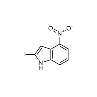 2-Iodo-4-nitro-1H-indole Structure