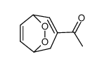 Ethanone, 1-(6,7-dioxabicyclo[3.2.2]nona-2,8-dien-3-yl)- (9CI) Structure