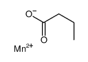 butyric acid, manganese salt Structure