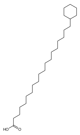 19-cyclohexylnonadecanoic acid结构式