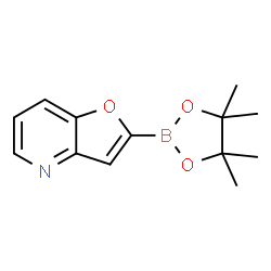Furo[3,2-b]pyridine-2-boronic acid pinacol ester Structure