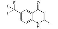 2-methyl-6-(trifluoromethyl)quinolin-4(1H)-one结构式