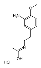 N-(3-AMINO-4-METHOXYPHENETHYL)ACETAMIDE HYDROCHLORIDE Structure