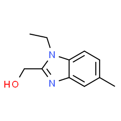 1H-Benzimidazole-2-methanol,1-ethyl-5-methyl-(9CI) structure