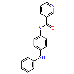 N-(4-Anilinophenyl)nicotinamide Structure