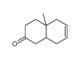 (4aR,8aR)-4a-methyl-1,3,4,5,8,8a-hexahydronaphthalen-2-one结构式
