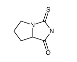 1H-Pyrrolo[1,2-c]imidazol-1-one,hexahydro-2-methyl-3-thioxo-(9CI)结构式