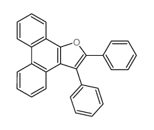 2,3-diphenylphenanthro[9,10-b]furan Structure