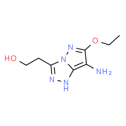 1H-Pyrazolo[5,1-c]-1,2,4-triazole-3-ethanol,7-amino-6-ethoxy-(9CI) picture