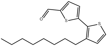 3'-Octyl-[2,2'-bithiophene]-5-carbaldehyde Structure