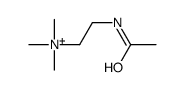 2-acetamidoethyl(trimethyl)azanium Structure