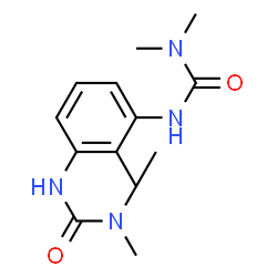 N,N''-(methyl-m-phenylene)bis[N',N'-dimethylurea]结构式