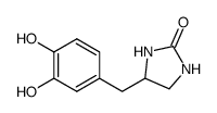 2-Imidazolidinone,4-[(3,4-dihydroxyphenyl)methyl]-(9CI)结构式