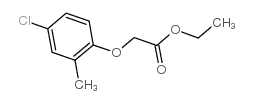 2-(4-氯-2-甲基苯氧基)乙酸乙酯结构式