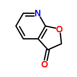 呋喃并[2,3-b]吡啶-3(2H)-酮结构式