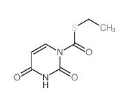 1(2H)-Pyrimidinecarbothioicacid, 3,4-dihydro-2,4-dioxo-, S-ethyl ester picture