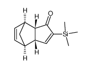 (+)-(1S,2S,6R,7R)-4-(trimethylsilyl)tricyclo[5.2.1.02,6]deca-4,8-dien-3-one结构式