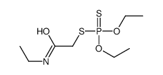2-diethoxyphosphinothioylsulfanyl-N-ethylacetamide结构式
