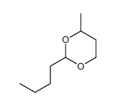 2-butyl-4-methyl-1,3-dioxane结构式