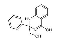 2-(HYDROXYMETHYL)-2-PHENYL-2,3-DIHYDRO-4(1H)-QUINAZOLINONE Structure