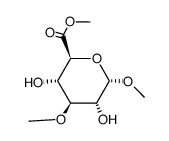 alpha-D-Glucopyranosiduronic acid, methyl 3-O-methyl-, methyl ester picture