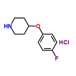 4-(4-Fluorophenoxy)piperidine hydrochloride (1:1) picture