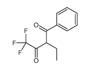 2-ethyl-4,4,4-trifluoro-1-phenylbutane-1,3-dione Structure