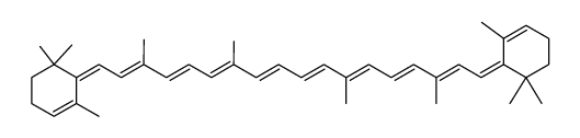 4',5'-didehydro-4,5'-retro-β,β-carotene Structure