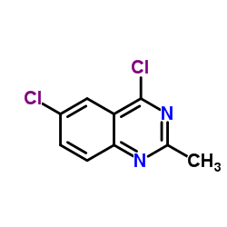 4,6-dichloro-2-methyl quinazoline Structure