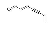 hept-2-en-4-ynal结构式