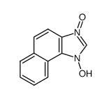 1H-Naphth[1,2-d]imidazole,1-hydroxy-,3-oxide(9CI) structure