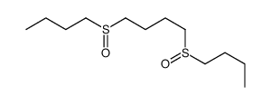 1,4-bis(butylsulfinyl)butane Structure